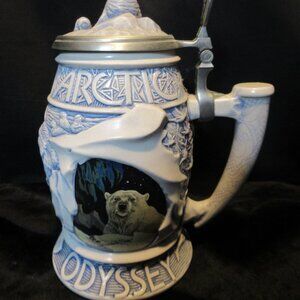 Vintage 2001 Tom O'Brien AVON Artic Odyssey Stein